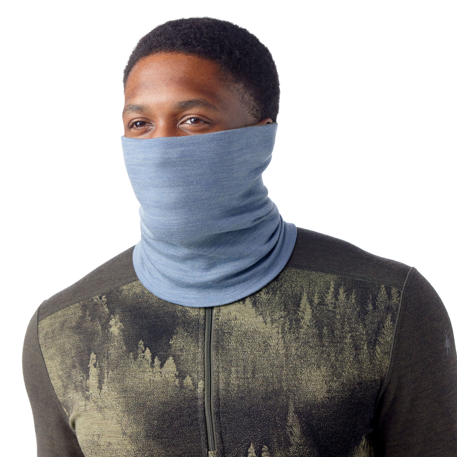 Cache-cou thermal réversible Merino  - voir - 2
