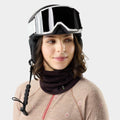 Thermal Merino Reversible Neck Gaiter Mocha Fair Isle Fun - ver - 29