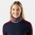 Thermal Merino Reversible Neck Gaiter Mocha Fair Isle Fun - ver - 145