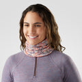 Thermal Merino Reversible Neck Gaiter Mocha Fair Isle Fun - ver - 139