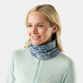 Thermal Merino Reversible Neck Gaiter Mocha Fair Isle Fun - ver - 127