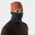 Thermal Merino Reversible Neck Gaiter Mocha Fair Isle Fun - ver - 11
