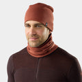 Thermal Merino Reversible Neck Gaiter Mocha Fair Isle Fun - ver - 10