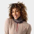 Thermal Merino Reversible Neck Gaiter Mocha Fair Isle Fun - ver - 1