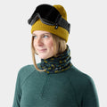 Thermal Merino Reversible Neck Gaiter Mocha Fair Isle Fun - ver - 19