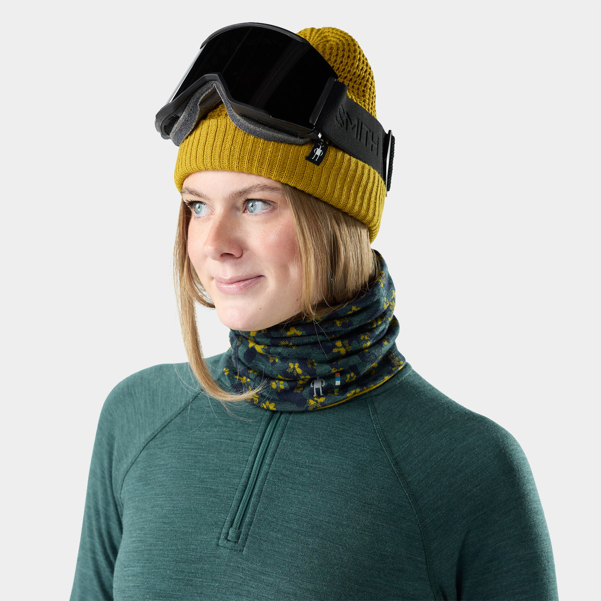 Cache-cou thermal réversible Merino  - voir - 1