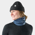 Thermal Merino Reversible Neck Gaiter Mocha Fair Isle Fun - ver - 7