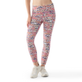 Women's Active Printed 7/8 Legging Nightfall Blue Mountain - ver - 1