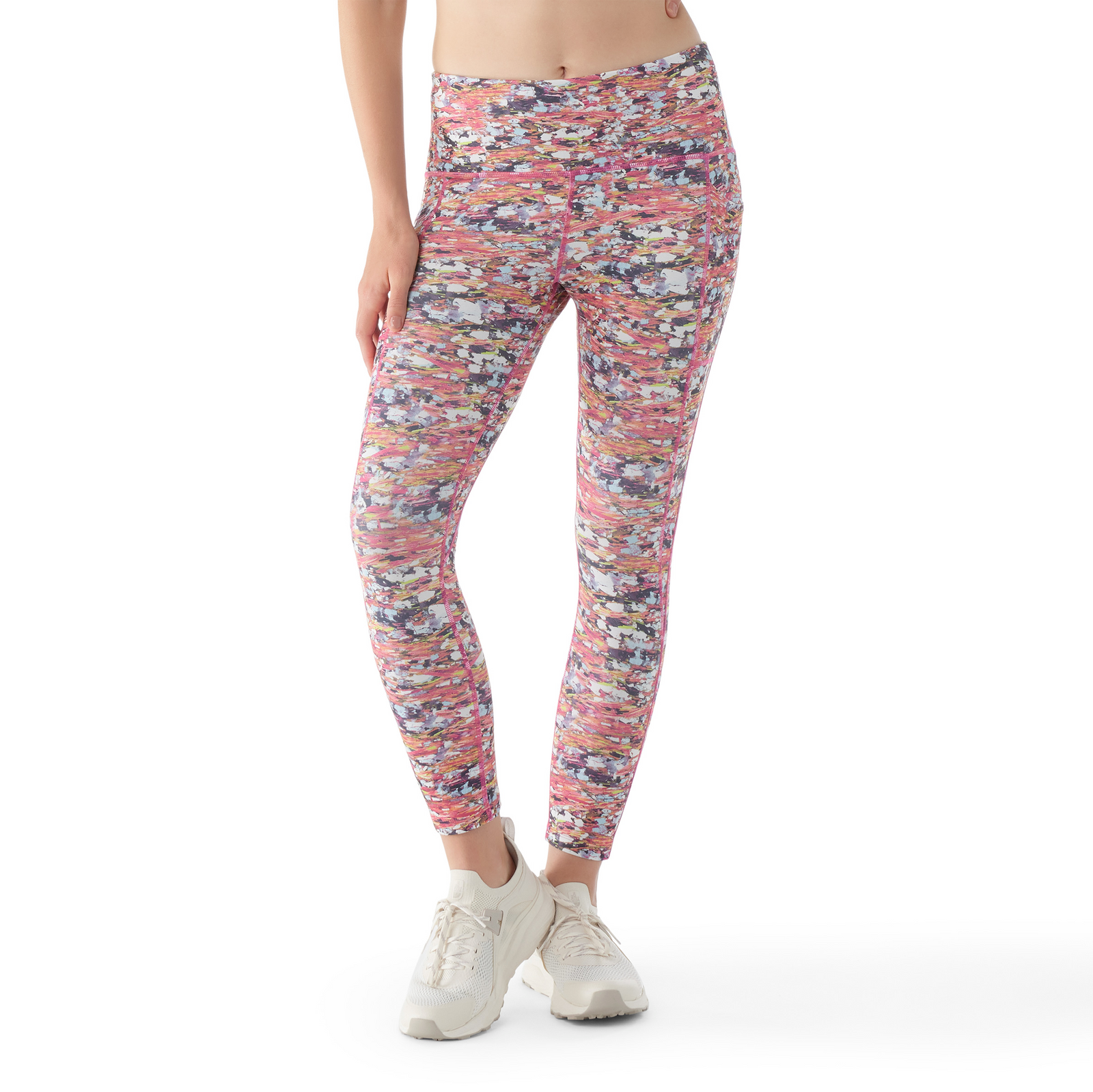 Women's Active Printed 7/8 Legging Nightfall Blue Mountain - ver - 1