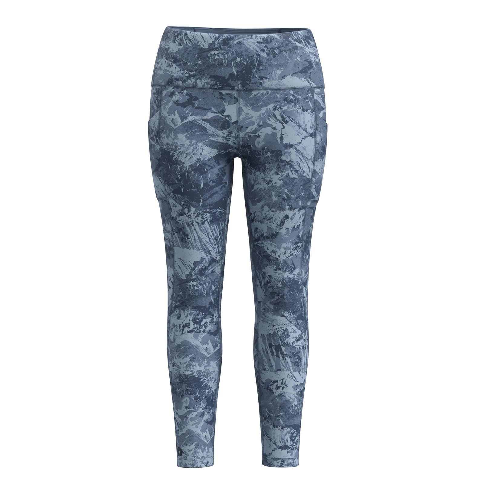 Women's Active Printed 7/8 Legging Nightfall Blue Mountain - ver - 5