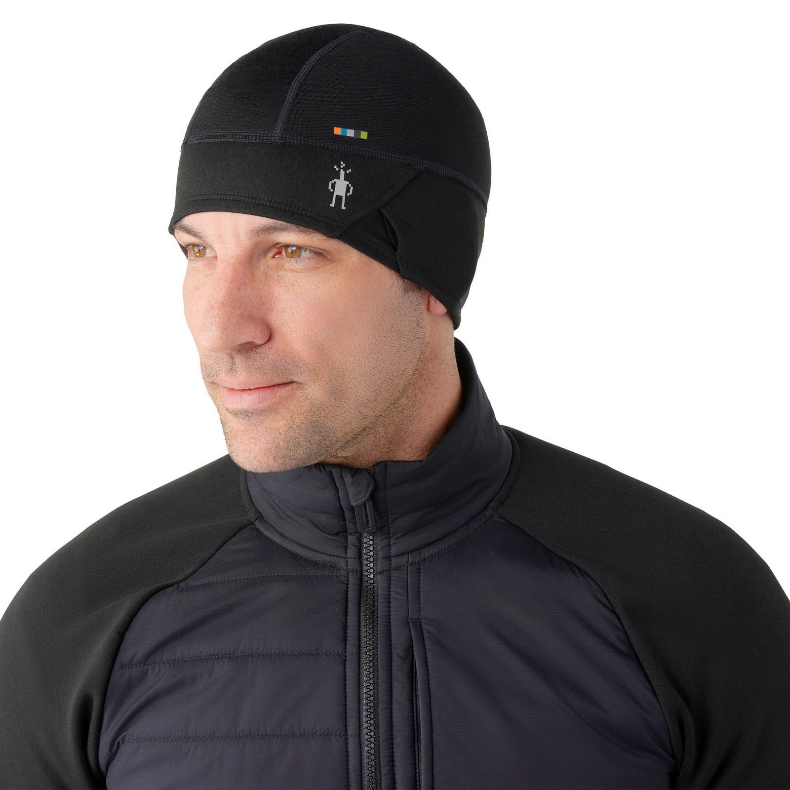 Merino Sport Fleece Beanie Black - ver - 1