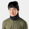 Cache-cou thermal Merino long  - voir - 1