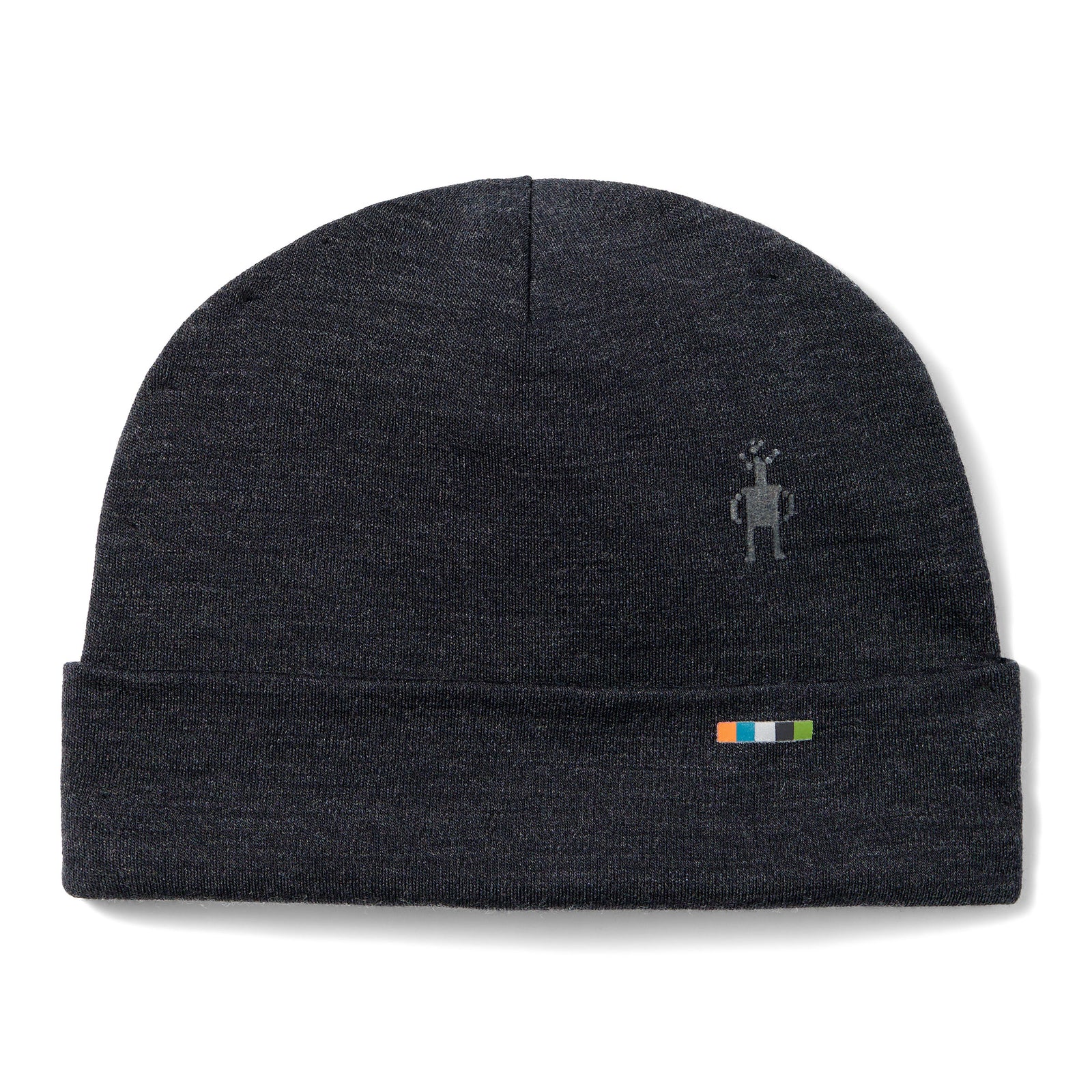 Tuque thermale et réversible Merino à motif et revers pour enfants  - voir - 1