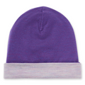 Tuque thermale et réversible Merino à motif et revers pour enfants  - voir - 2