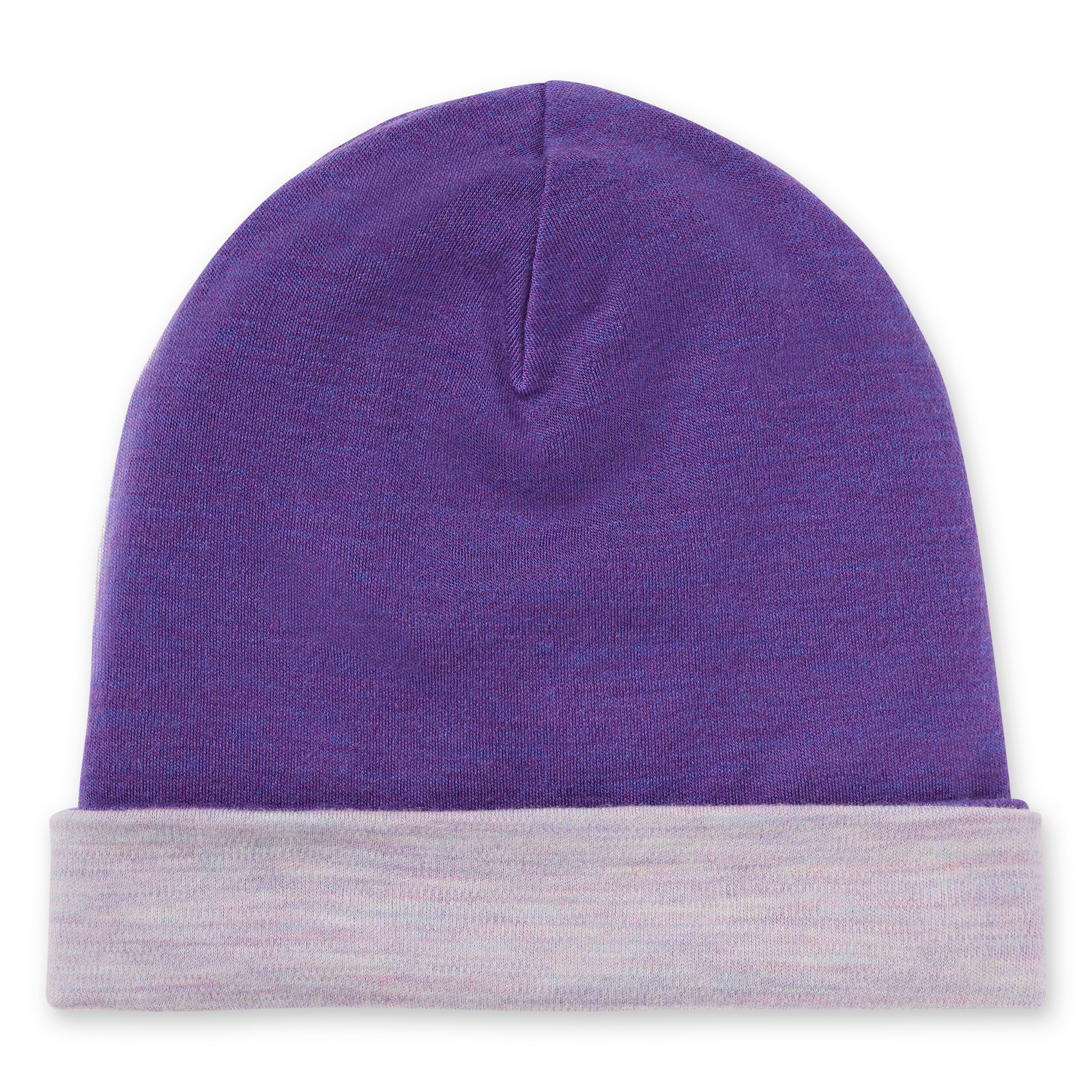 Tuque thermale et réversible Merino à motif et revers pour enfants  - voir - 2