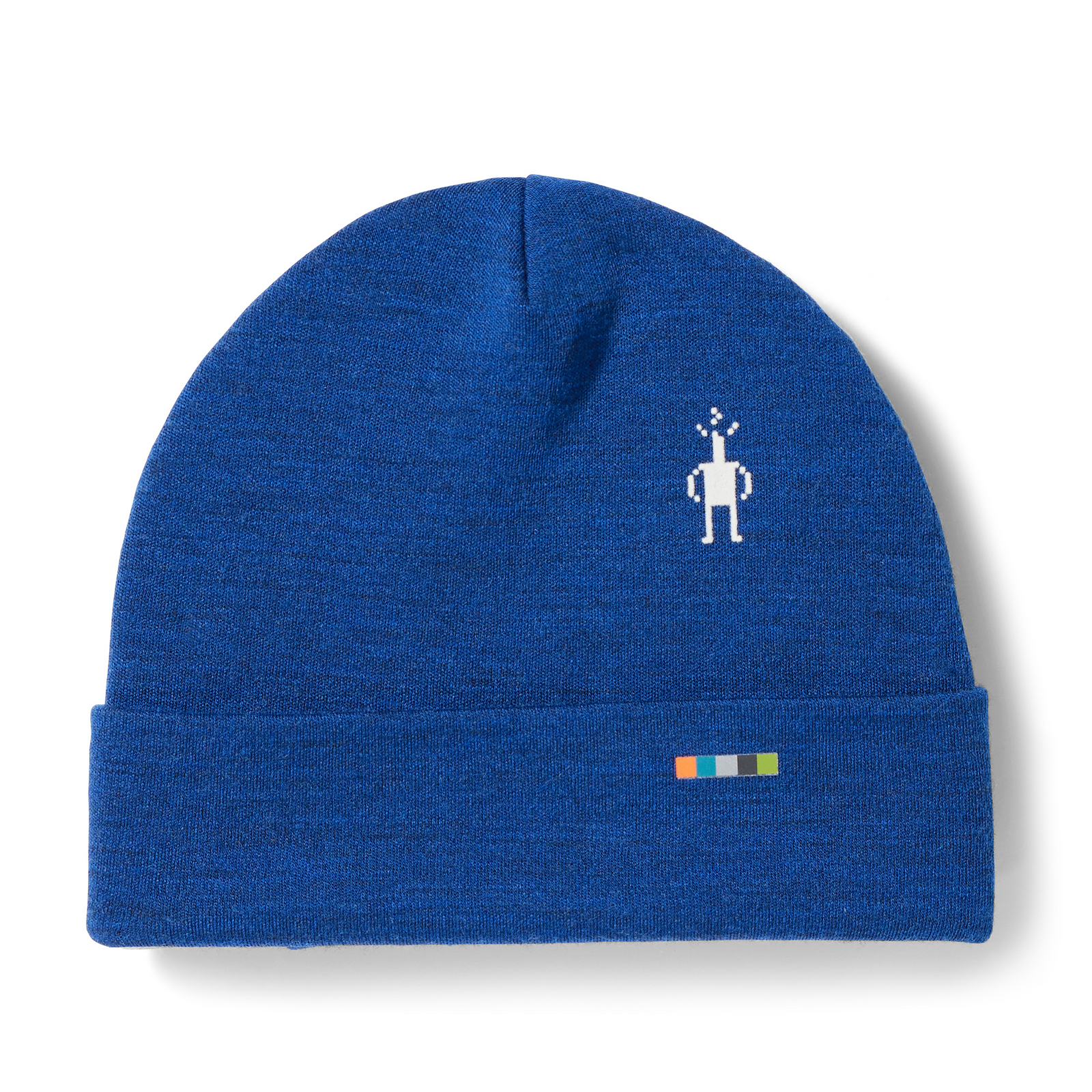 Tuque thermale et réversible Merino à motif et revers pour enfants  - voir - 1