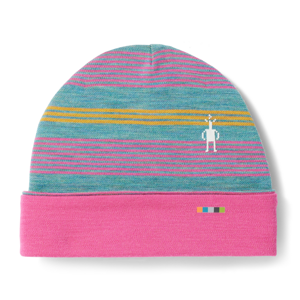 Kids' Thermal Merino Reversible Cuffed Beanie - Autumn Sun