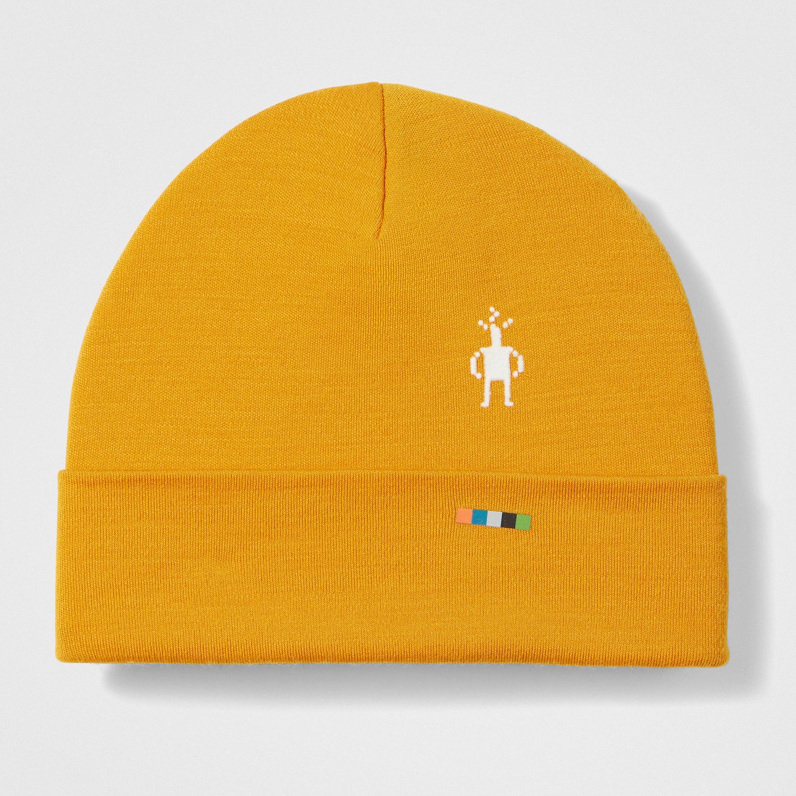 Kids' Thermal Merino Reversible Cuffed Beanie Autumn Sun - ver - 2