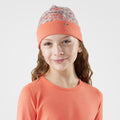 Tuque thermale et réversible Merino à motif et revers pour enfants  - voir - 18