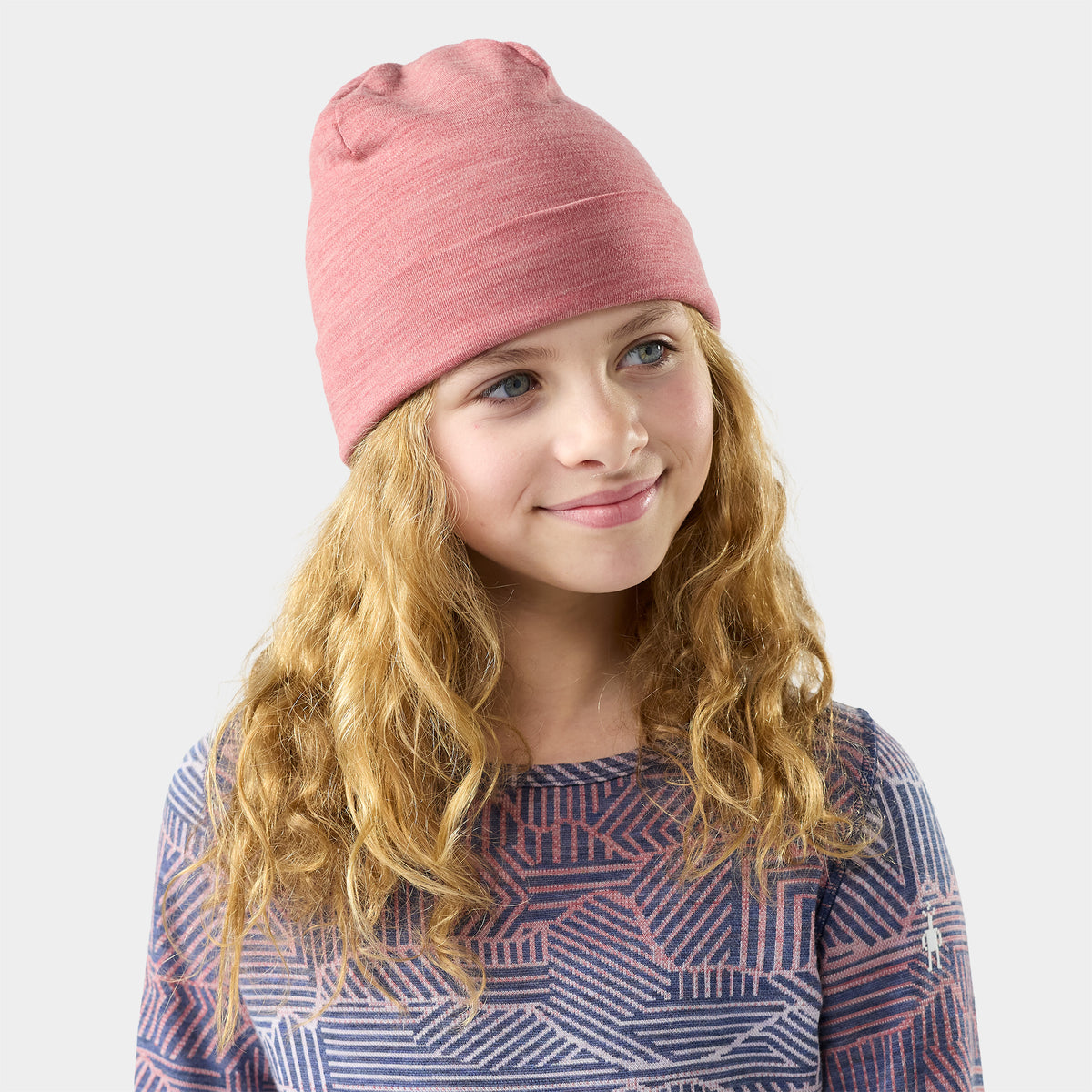 Kids' Thermal Merino Reversible Cuffed Beanie Autumn Sun - ver - 5