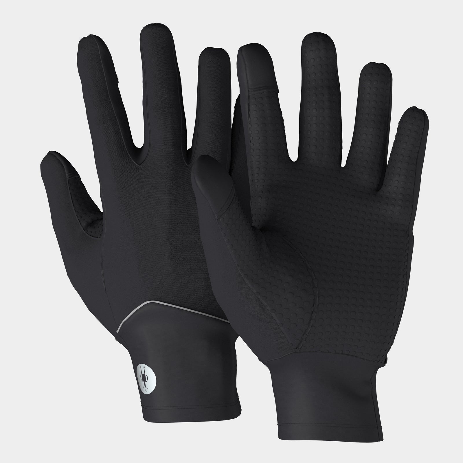 Active Fleece Wind Glove Black - ver - 2