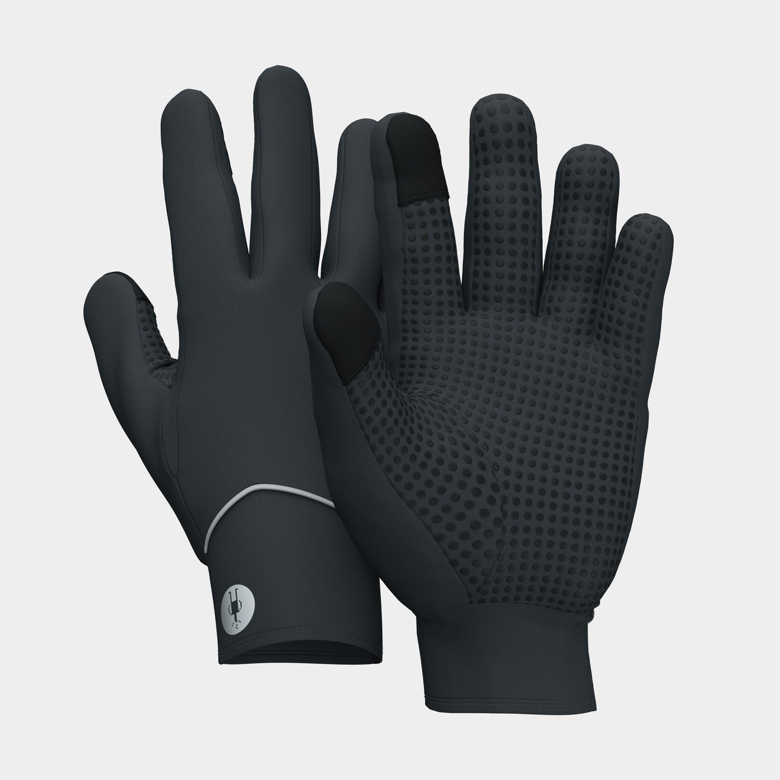 Active Fleece Glove Charcoal - ver - 2