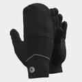 Active Fleece Wind Mitten Black - ver - 2