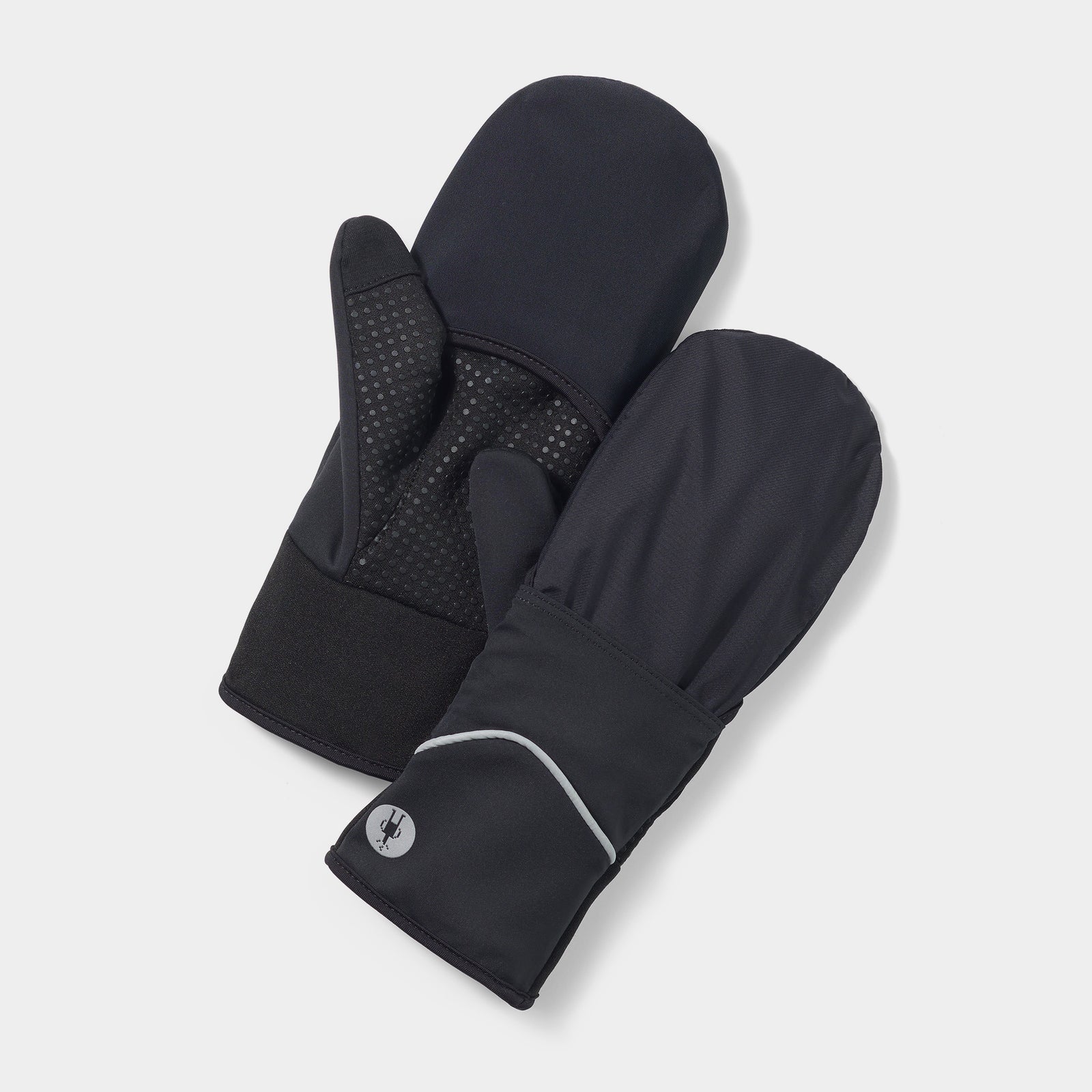 Active Fleece Wind Mitten Black - ver - 1
