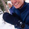 Active Fleece Wind Mitten Black - ver - 5
