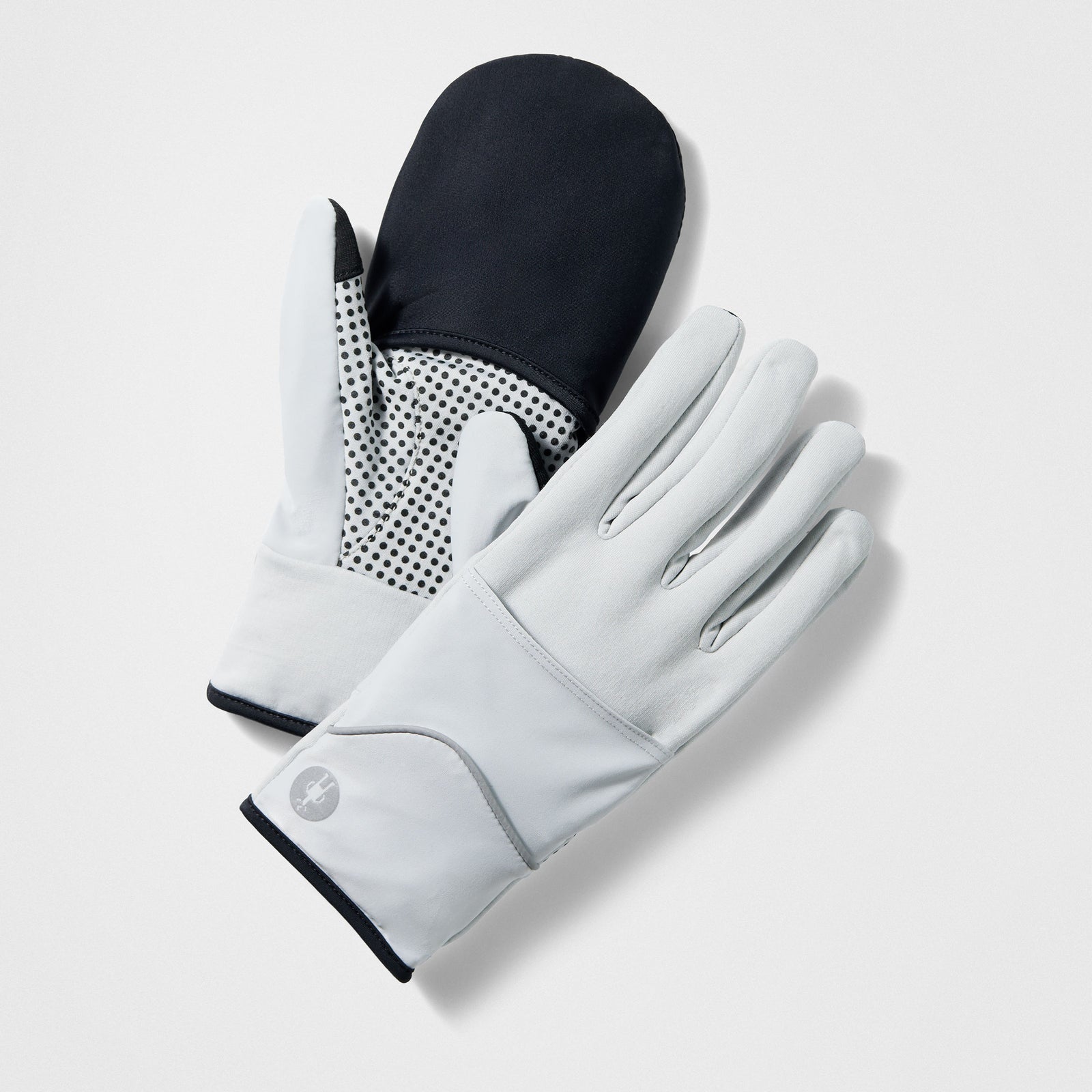 Active Fleece Wind Mitten Storm Gray - ver - 2