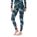 Women's Classic Thermal Merino Base Layer Bottom Nightfall Deco Floral - ver - 56