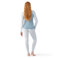 Women's Classic Thermal Merino Base Layer Bottom Nightfall Deco Floral - ver - 17