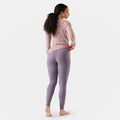 Women's Classic Thermal Merino Base Layer Bottom Nightfall Deco Floral - ver - 66