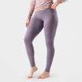 Women's Classic Thermal Merino Base Layer Bottom Nightfall Deco Floral - ver - 65