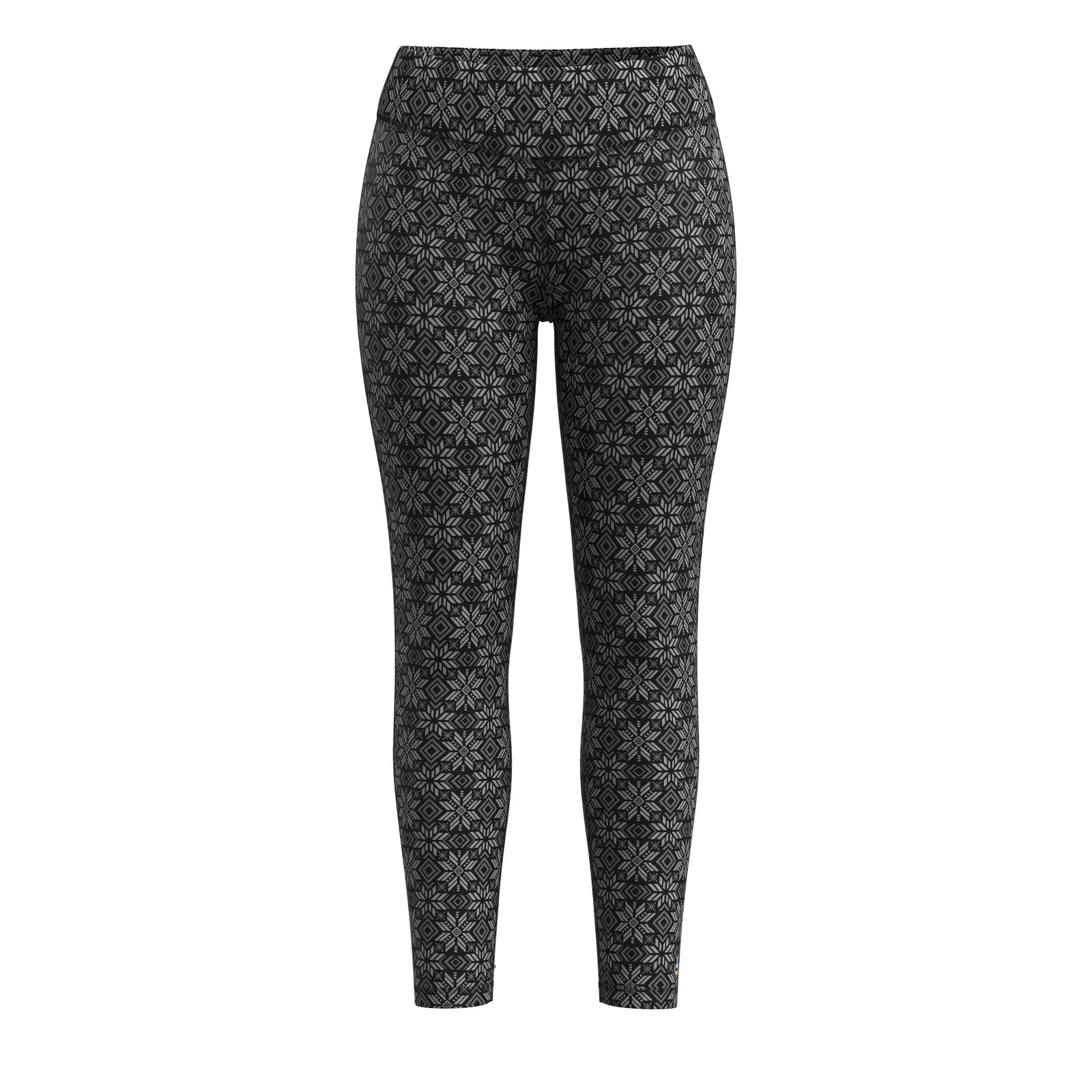 Women's Classic Thermal Merino Base Layer Bottom Nightfall Deco Floral - ver - 3
