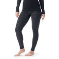 Women's Classic Thermal Merino Base Layer Bottom Nightfall Deco Floral - ver - 34