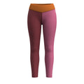 Women's Classic Thermal Merino Base Layer Bottom Nightfall Deco Floral - ver - 40
