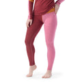 Women's Classic Thermal Merino Base Layer Bottom Nightfall Deco Floral - ver - 38