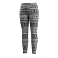 Women's Classic Thermal Merino Base Layer Bottom Nightfall Deco Floral - ver - 26