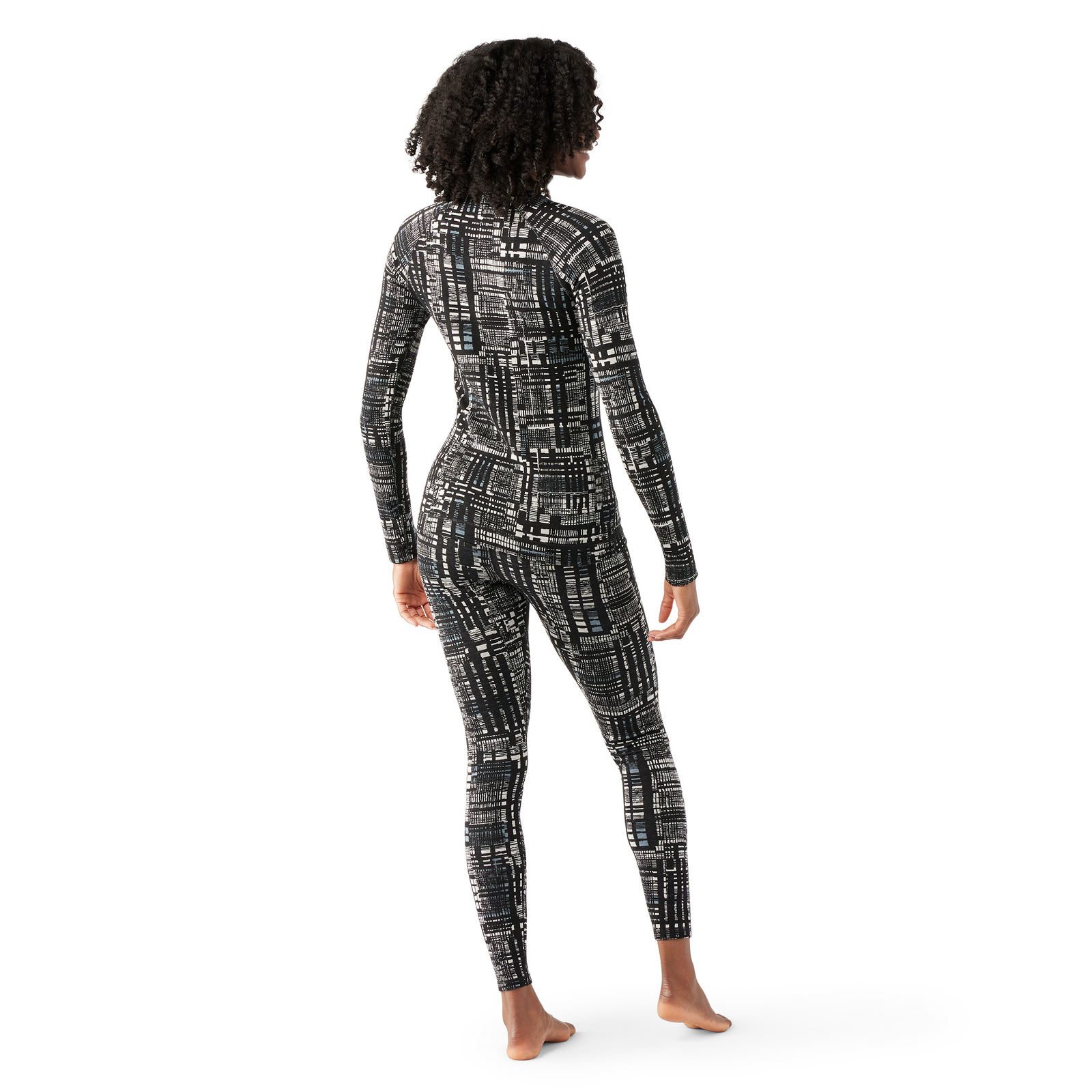 Women's Classic Thermal Merino Base Layer Bottom Dark Teal Heather - ver - 2