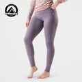 Women's Classic Thermal Merino Base Layer Bottom Charcoal Heather - ver - 105