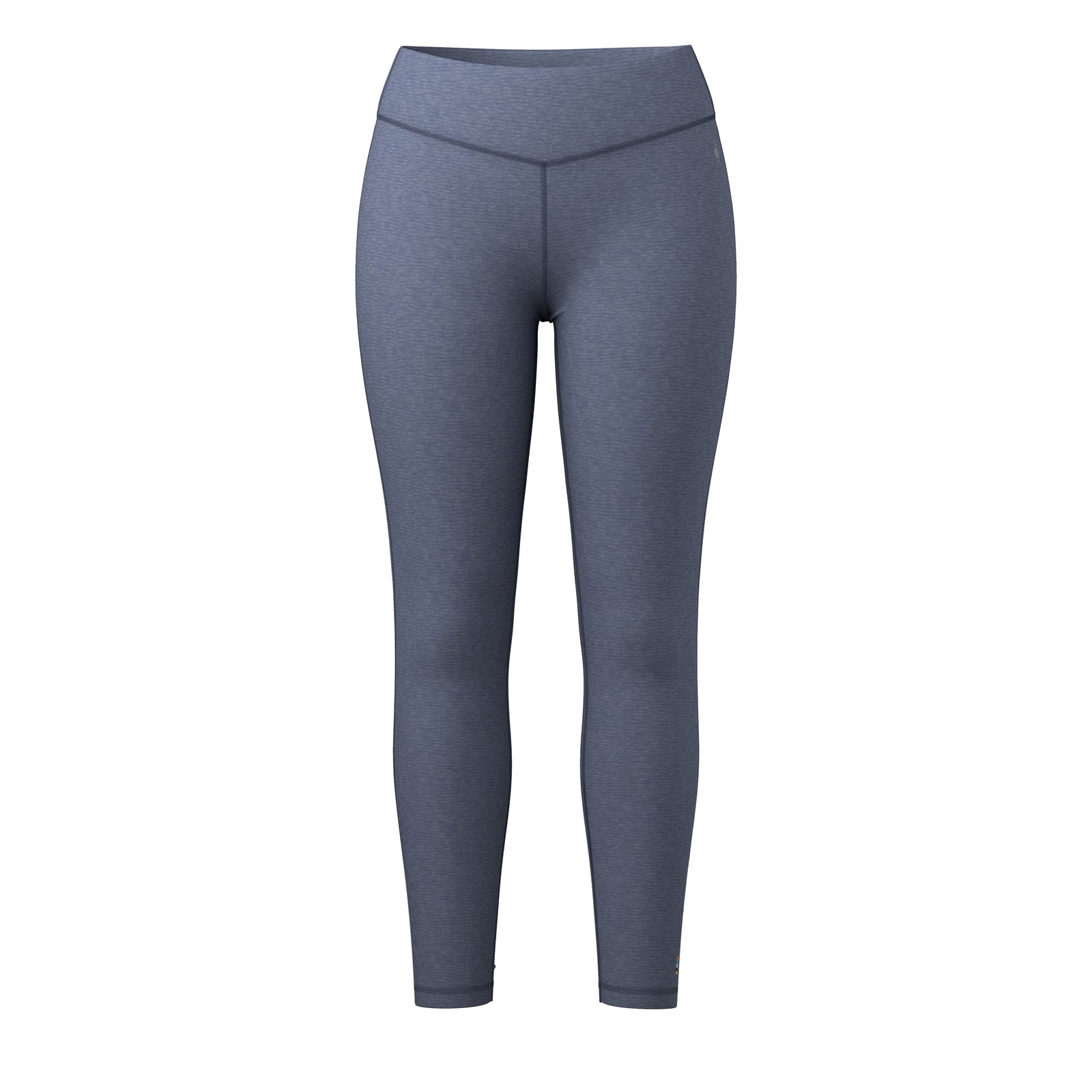 Women's Classic Thermal Merino Base Layer Bottom Nightfall Blue Heather - ver - 3