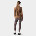 Women's Classic Thermal Merino Base Layer Bottom Twilight Blue Heather - ver - 14