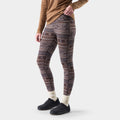 Women's Classic Thermal Merino Base Layer Bottom Twilight Blue Heather - ver - 13