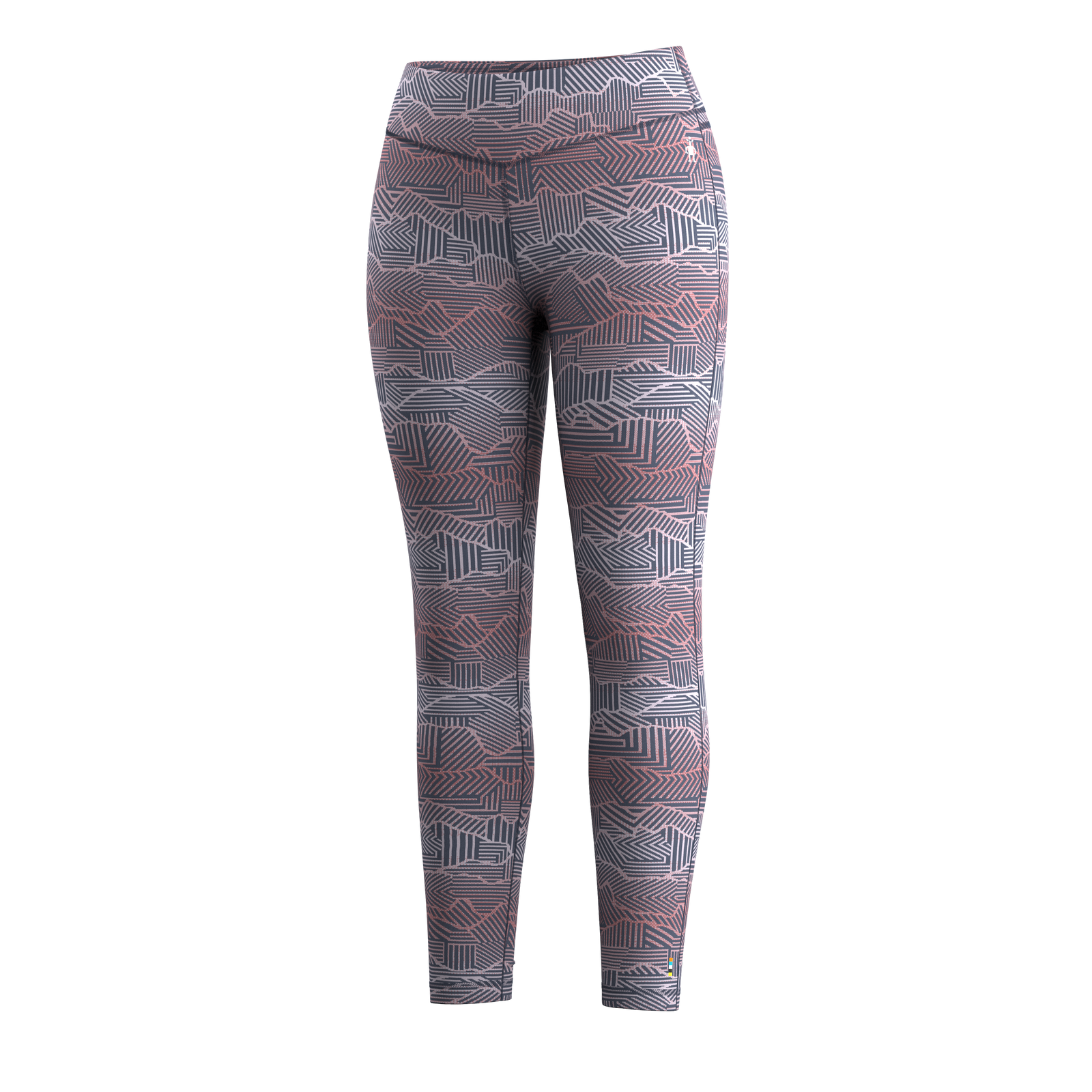 Women's Classic Thermal Merino Base Layer Bottom Twilight Blue Heather - ver - 7