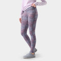 Women's Classic Thermal Merino Base Layer Bottom Twilight Blue Heather - ver - 5