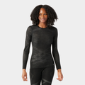 Women's Intraknit™ Thermal Merino Base Layer Crew Mink-Terracotta - ver - 1
