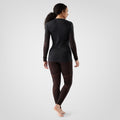Women's Intraknit™ Thermal Merino Base Layer Crew Mink-Terracotta - ver - 2