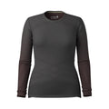 Women's Intraknit™ Thermal Merino Base Layer Crew Mink-Terracotta - ver - 5