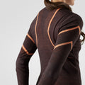 Women's Intraknit™ Thermal Merino Base Layer Crew Mink-Terracotta - ver - 6